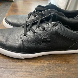 Lacoste Mens black shoes